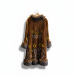 Load image into Gallery viewer, The Meher Suede Sovereign Coat
