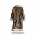 Load image into Gallery viewer, The Gulasal Suede Sovereign Coat