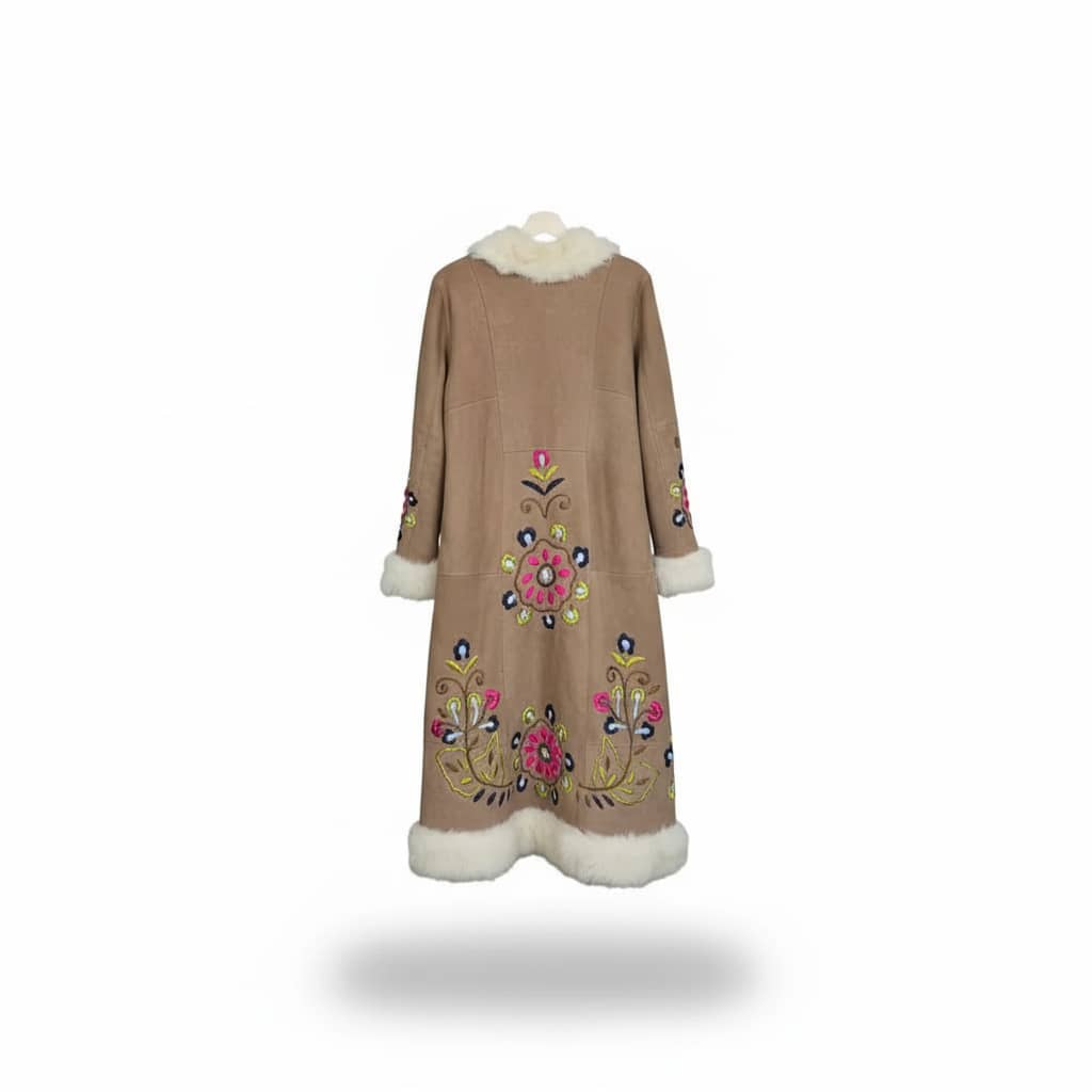 The Hazel Suede Sovereign Coat