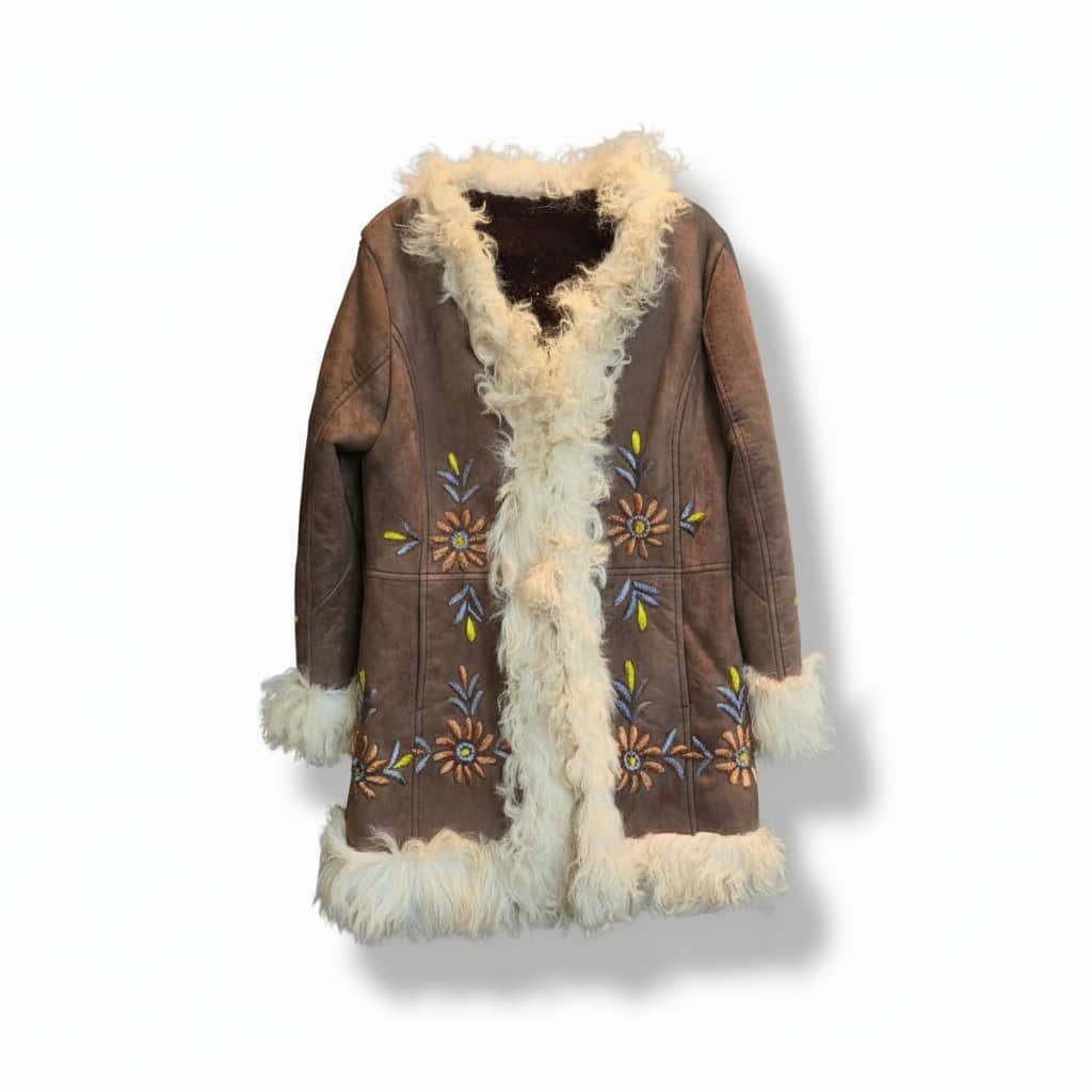 The Guli Suede Mid-Coat