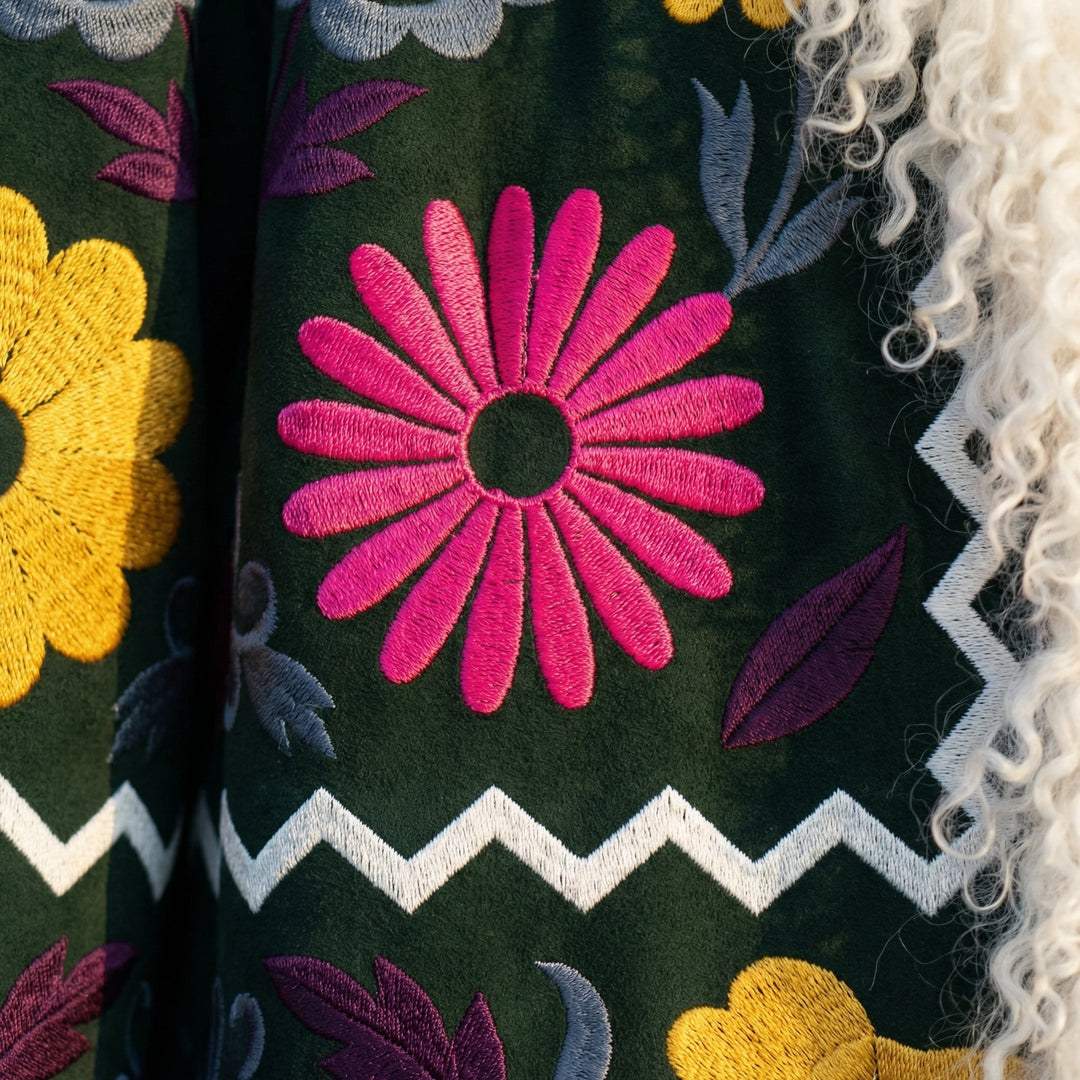 Zamarod Heritage Coat – Firouzeh Edition