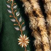 Firouze Heritage Gilet – Brindled Fur Trim