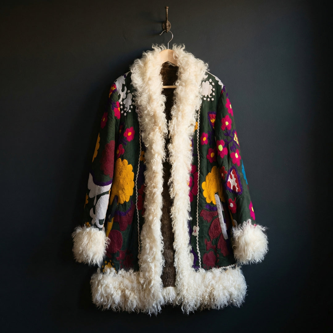Zamarod Heritage Coat – Firouzeh Edition