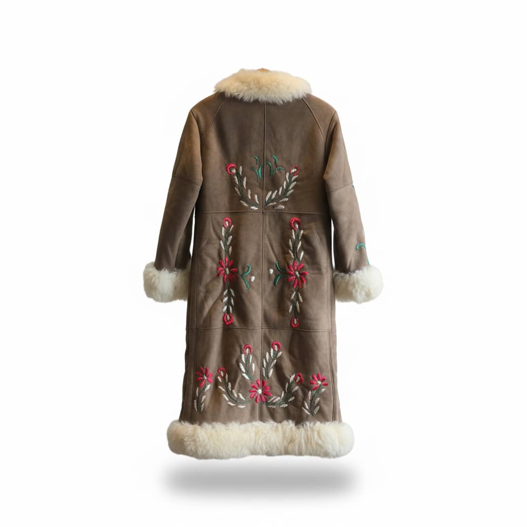The Gulasal Suede Sovereign Coat