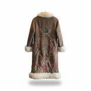 The Gulasal Suede Sovereign Coat