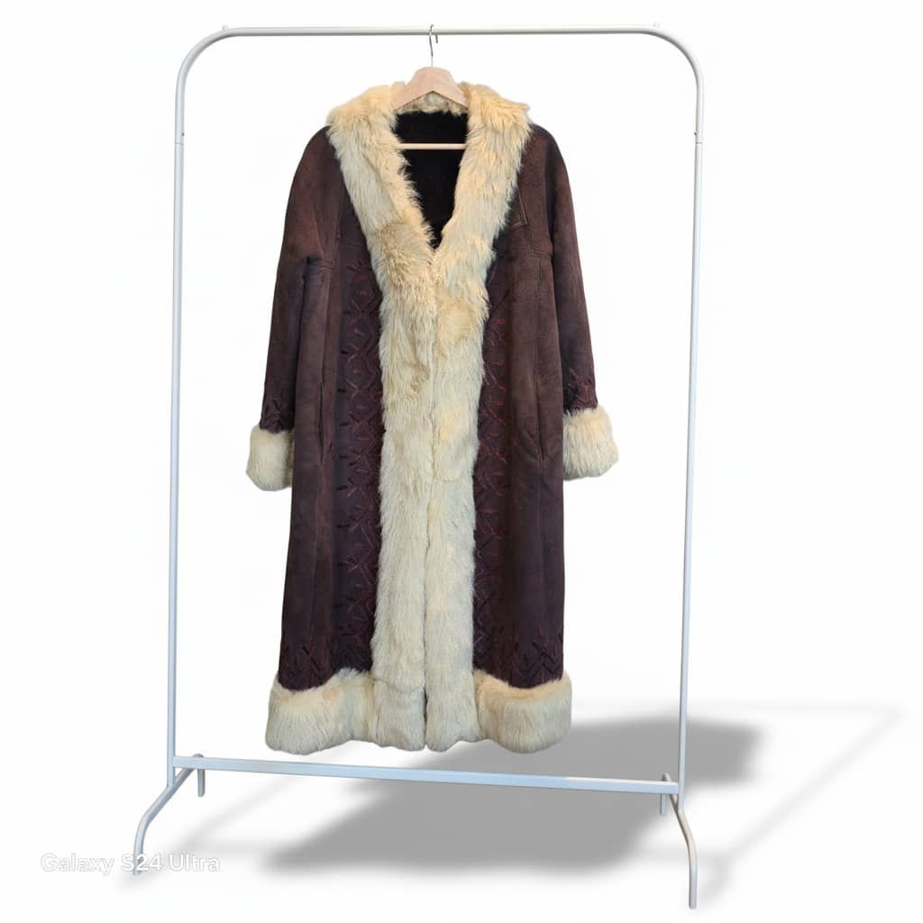 The Saye Suede Sovereign Coat