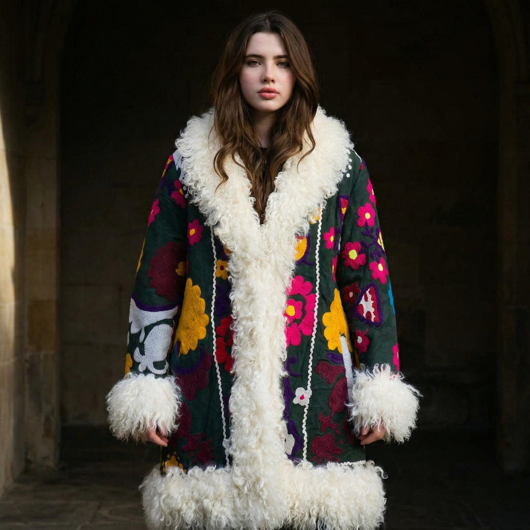 Zamarod Heritage Coat – Firouzeh Edition