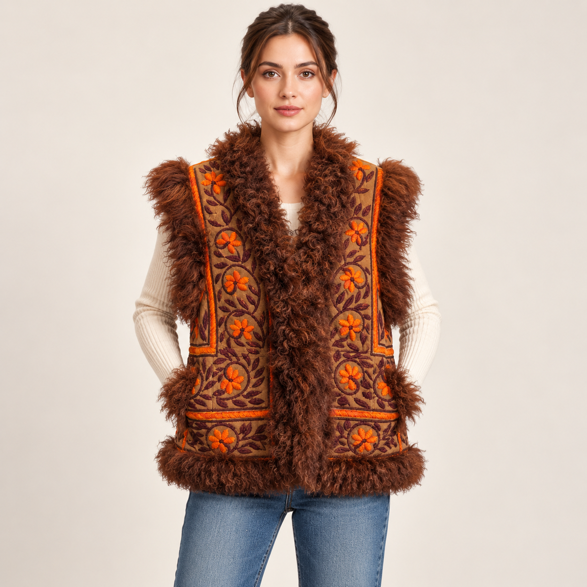 The Jihan Heritage Gilet