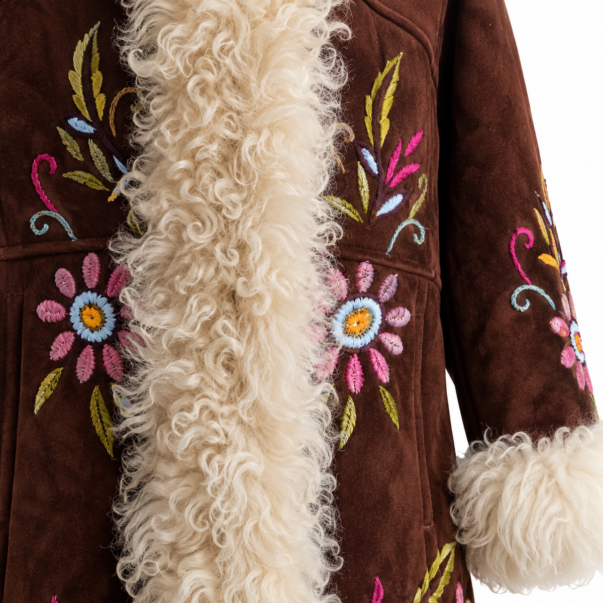 The Bahar Suede Sovereign Coat